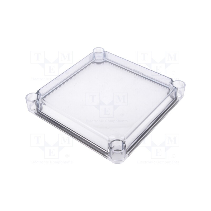 1 pcs x FIBOX - EKH 30-T - Cover, X: 190mm, Y: 190mm, Z: 30mm, Cover mat: polycarbonate