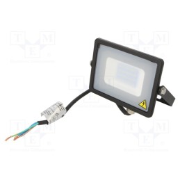 1 pcs x V-TAC - SKU 441 - Lamp: LED flood light, 220/240VAC, 20W, cool white, 100°, 6400K