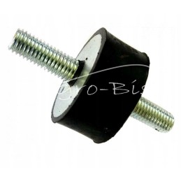 Bumper rubber met 40x20, two M10 screws