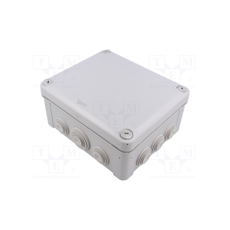 1 pcs x SCHNEIDER ELECTRIC - ENN05010 - Enclosure: junction box, X: 165mm, Y: 195mm, Z: 90mm, wall mount