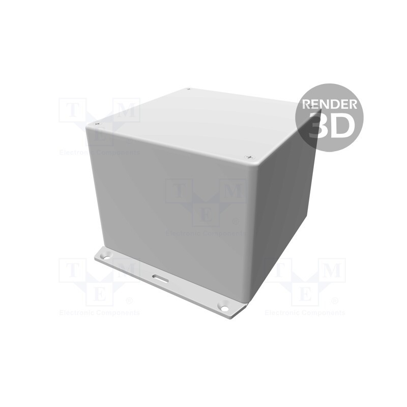 1 pcs x HAMMOND - 1591VF2BK - Enclosure: multipurpose, X: 120mm, Y: 120mm, Z: 95mm, 1591, ABS, black
