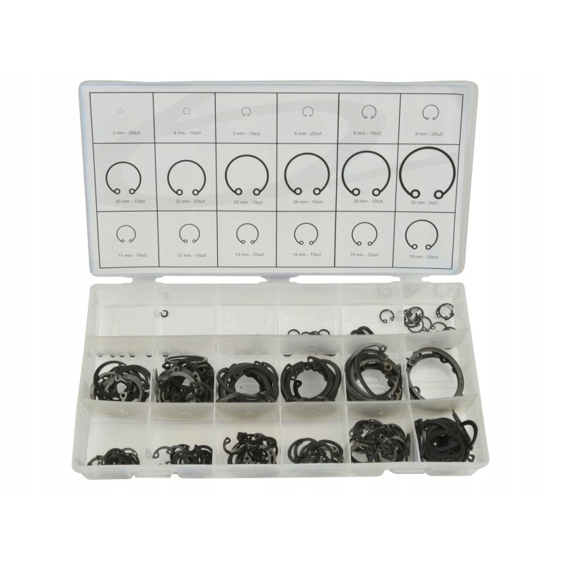 Seeger inner ring set, 300 pcs