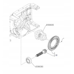 Walek attack wheel new holland t5000 case 87385863
