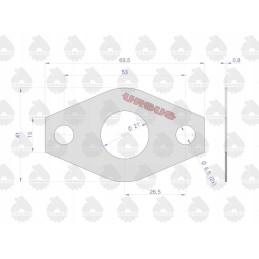Oil pump seal krazelite 0 8mm c 330