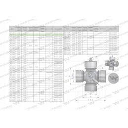 Shaft crosshead 18x47, motogene central lubrication