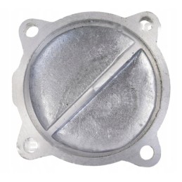 Engine oil cooler housing cover for birth