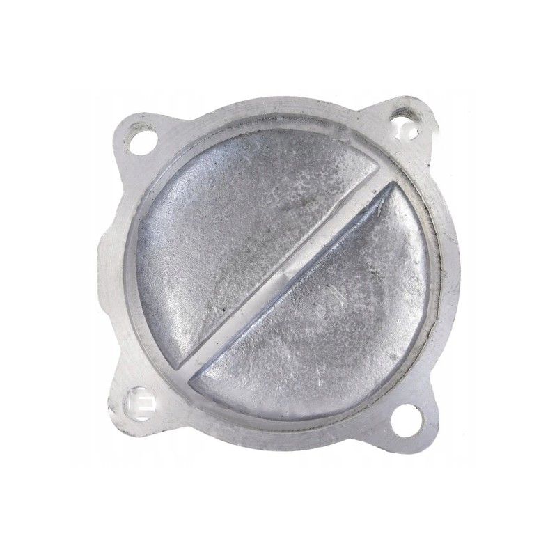 Engine oil cooler housing cover for birth