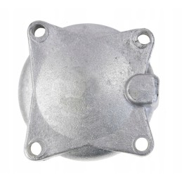 Engine oil cooler housing cover for birth