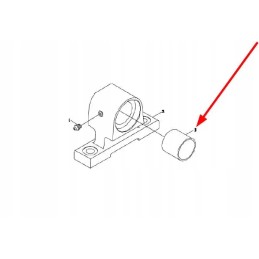 US$254 31f 136 front axle mounting bushing