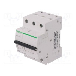 1 pcs x SCHNEIDER ELECTRIC - A9K02316 - Circuit breaker, 230/400VAC, Inom: 16A, Poles: 3, Charact: C, 6kA
