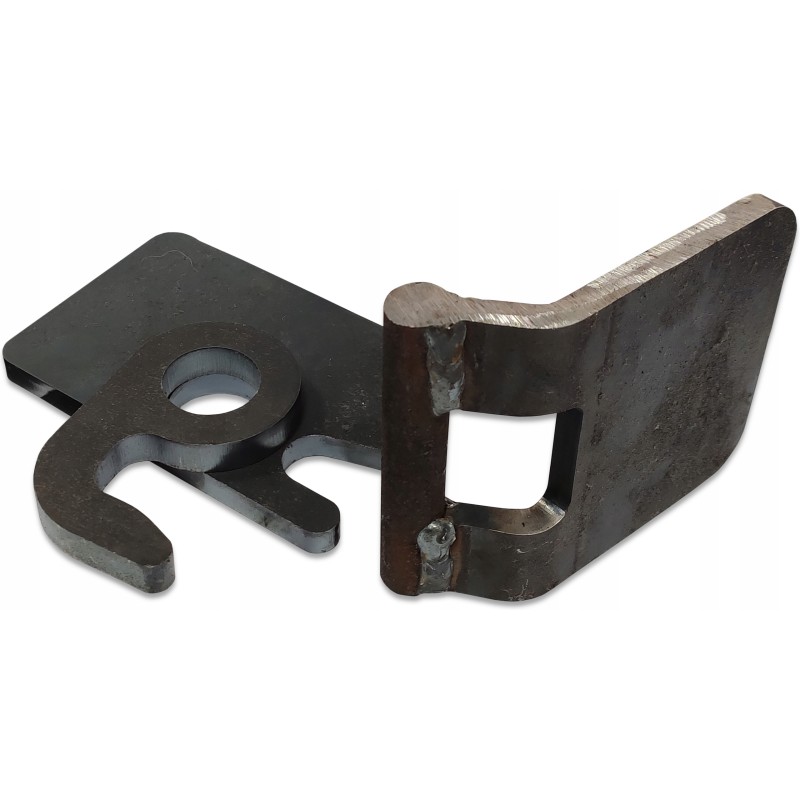 Reinforced hinge of the lower side, opening with a 25mm rod