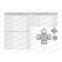 Shaft crosshead 27x75, motogene central lubrication