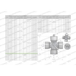 Shaft crosshead 30x91 30 motogene side lubrication