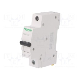 1 pcs x SCHNEIDER ELECTRIC - A9K02125 - Circuit breaker, 230/400VAC, Inom: 25A, Poles: 1, Charact: C, 6kA