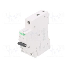 1 pcs x SCHNEIDER ELECTRIC - A9K02120 - Circuit breaker, 230/400VAC, Inom: 20A, Poles: 1, Charact: C, 6kA