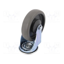 1 pcs x RADER - KJE-WTE 125K1 - Transport wheel, Ø: 125mm, W: 32mm, H: 156mm, torsional, 150kg, WTE