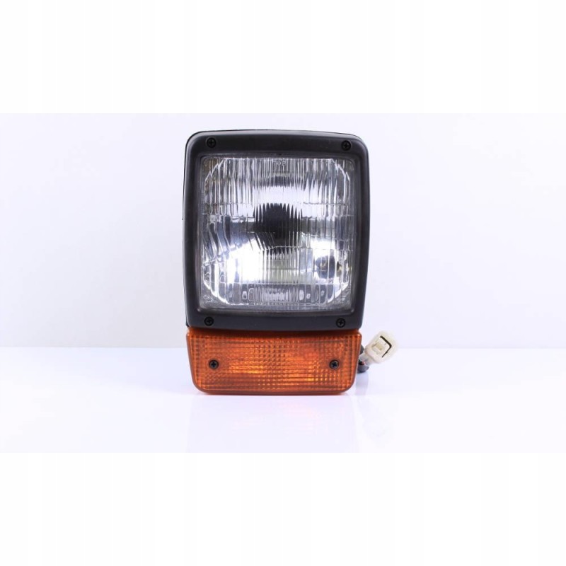Rectangular headlight with turn signal JCB Fastrac