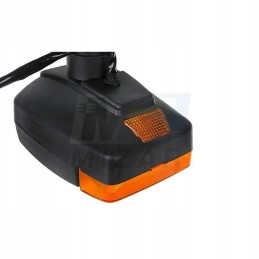 Rectangular headlight with turn signal JCB Fastrac