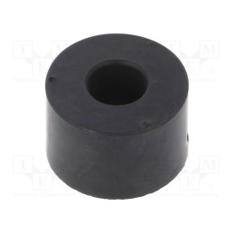 1 pcs x ELESA+GANTER - GN 438.5-25-16-4-A-70 - Washer, Base dia: 25mm, stainless steel, H: 16mm, Plating: rubber