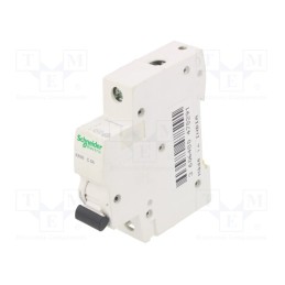 1 pcs x SCHNEIDER ELECTRIC - A9K02106 - Circuit breaker, 230/400VAC, Inom: 6A, Poles: 1, Charact: C, 6kA