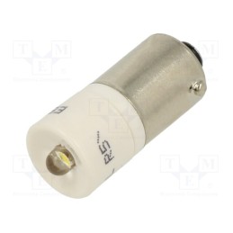 1 pcs x CML INNOVATIVE TECHNOLOGIES - 1860245L3 - Indicator: LED, BA9S,T10, white warm, plastic, 28VAC, 28VDC, 3mm
