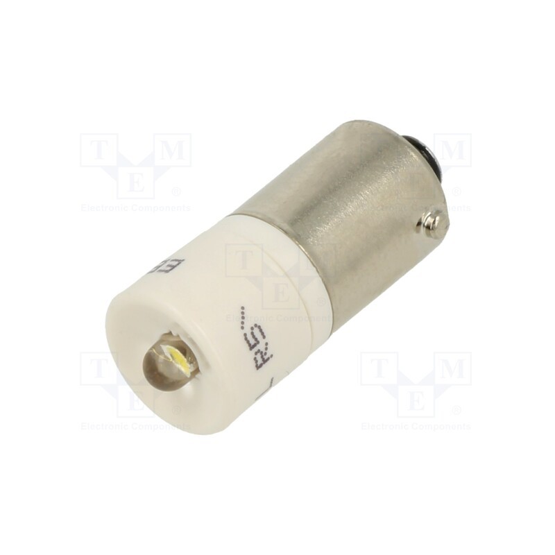 1 pcs x CML INNOVATIVE TECHNOLOGIES - 1860245L3 - Indicator: LED, BA9S,T10, white warm, plastic, 28VAC, 28VDC, 3mm
