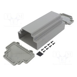 1 pcs x GAINTA - ALUD9MG-PLG-V0 - Enclosure: for DIN rail mounting, Y: 98.3mm, X: 166.7mm, Z: 69mm