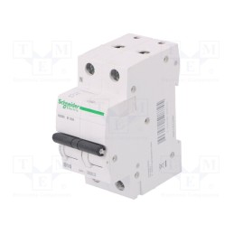 1 pcs x SCHNEIDER ELECTRIC - A9K01616 - Circuit breaker, 230/400VAC, Inom: 16A, Poles: 1+N, Charact: B, 6kA