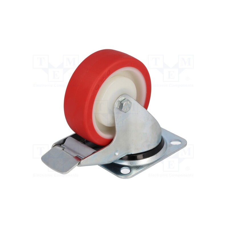 1 pcs x COLSON - BPPU 1001 5100 - Transport wheel, Ø: 100mm, W: 30mm, H: 128mm, torsional, 150kg