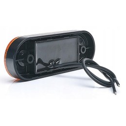 Rectangular LED side position lamp 12 24v with current