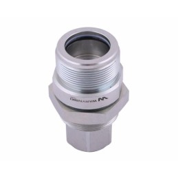 Valve seat m22x1 5 internal thread, screwed shaft