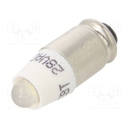 1 pcs x CML INNOVATIVE TECHNOLOGIES - 1512545W3D - Indicator: LED, S5,7s,T1-3/4, white, plastic, 28VAC, 28VDC, 3mm