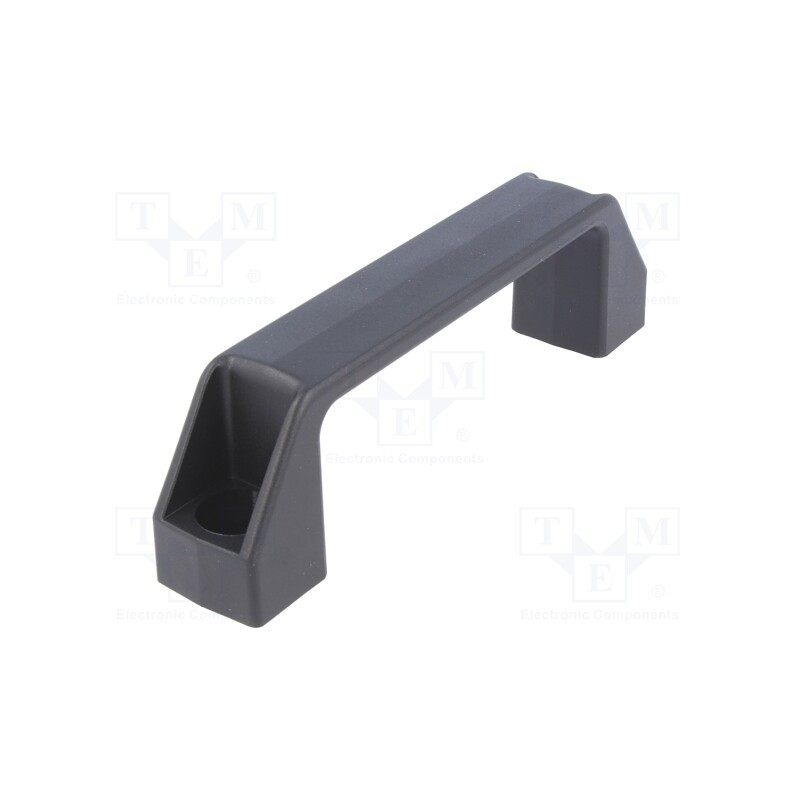 1 pcs x ELESA+GANTER - 37145 - Handle, technopolymer PA, black, H: 41mm, L: 142mm, W: 26mm, F2: 2.5kN