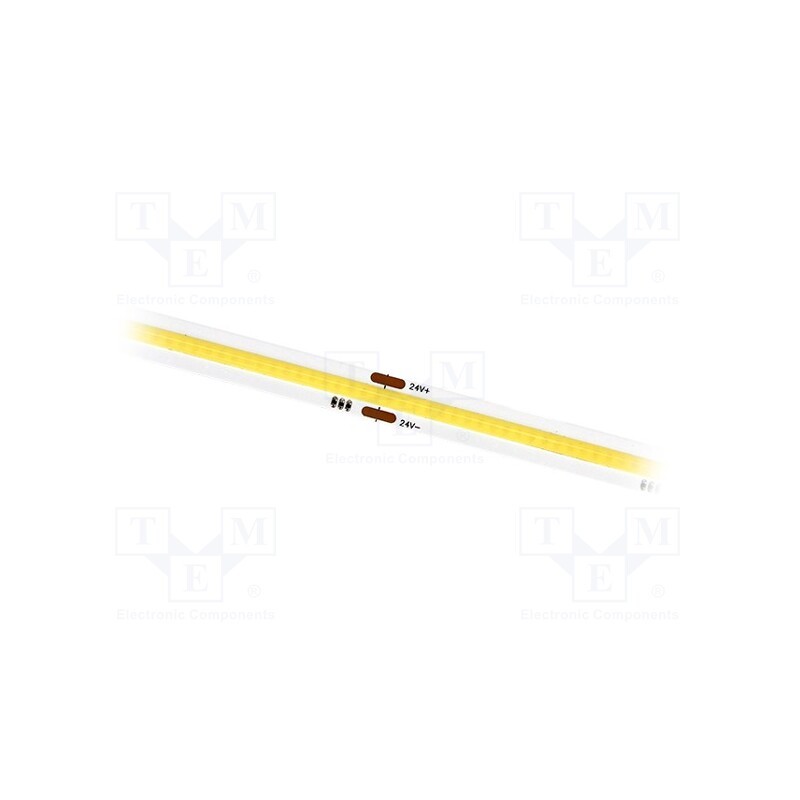 1 m x IPIXEL LED - S008320ZC1LZ (COLD WHITE IP20) - COB LED tape, white cold, 24V, LED/m: 320, 8mm, white PCB, IP20