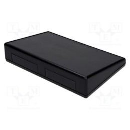 1 pcs x HAMMOND - 1599KTSBK - Enclosure: desktop, 1599, X: 140mm, Y: 220mm, Z: 46.5mm, ABS, black