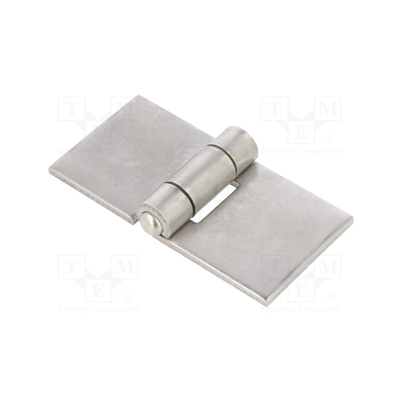 1 pcs x ELESA+GANTER - GN 1362-NI-80-40-A-BL - Hinge, Width: 80mm, stainless steel, H: 40mm