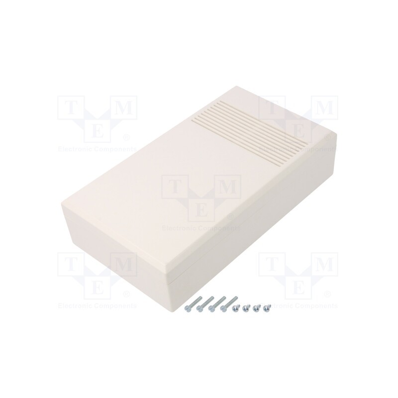 1 pcs x SUPERTRONIC - PP060BW-S - Enclosure: multipurpose, X: 112mm, Y: 200mm, Z: 51mm, vented, ABS