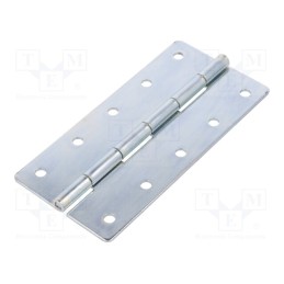 1 pcs x ROZTOCZE - 3.ST124.001 - Hinge, Width: 70mm, zinc-plated steel, natural, H: 145mm