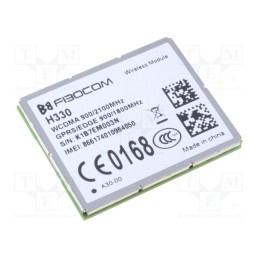 1 pcs x FIBOCOM - H330 A30-00 - Module: GSM, Down: 21Mbps, Up: 5.76Mbps, 3G, LGA120, HSPA+,WCDMA