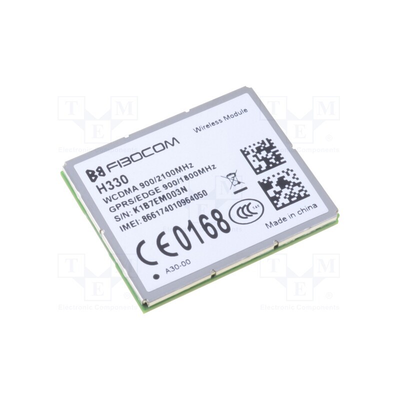 1 pcs x FIBOCOM - H330 A30-00 - Module: GSM, Down: 21Mbps, Up: 5.76Mbps, 3G, LGA120, HSPA+,WCDMA