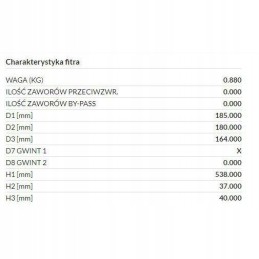 Manitou MLT SA17578 internal air filter