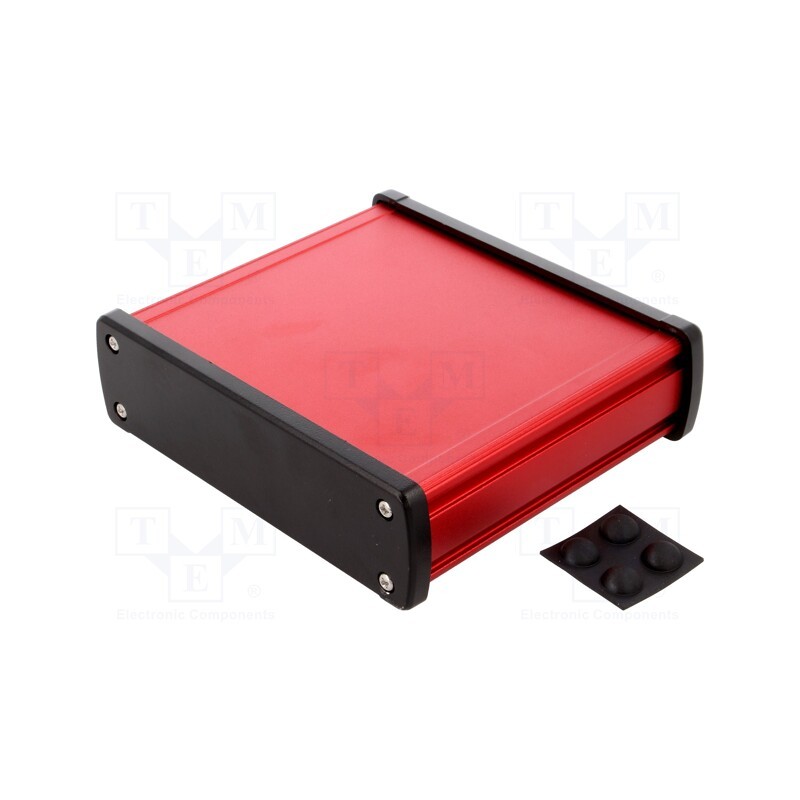 1 pcs x GAINTA - ALUG706RD120 -AS - Enclosure: multipurpose, X: 146.6mm, Y: 129mm, Z: 41.6mm, aluminium