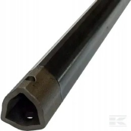 Internal triangular profiled pipe, 2 oe internal