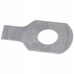 Bend locking washer for the oil pump