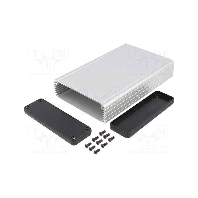 1 pcs x HAMMOND - 1455L1602 - Enclosure: with panel, 1455, X: 103mm, Y: 160mm, Z: 30mm, aluminium