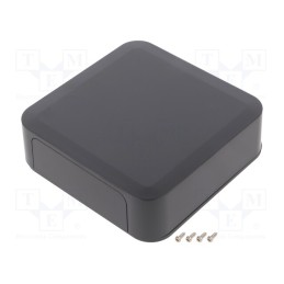 1 pcs x TAKACHI - PF13-4-13D - Enclosure: with panel, PF, X: 125mm, Y: 125mm, Z: 35mm, ABS, dark grey