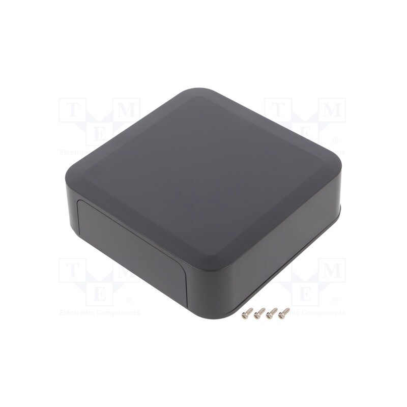 1 pcs x TAKACHI - PF13-4-13D - Enclosure: with panel, PF, X: 125mm, Y: 125mm, Z: 35mm, ABS, dark grey
