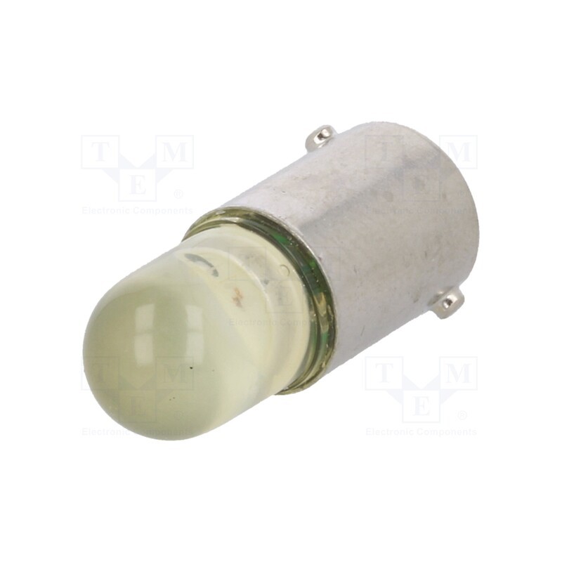 1 pcs x POLAM-ELTA - LY-BA9S-24AC/DC - LED lamp, yellow, BA9S, 24VDC, 24VAC