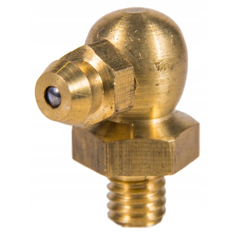 Kalamitka M8x1 90 grease nipple, brass