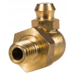 Kalamitka M6x1 90 grease nipple, brass